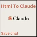 HtmlToClaude - Chrome Extension Logo