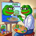 PEPE VISION - Chrome Extension Logo
