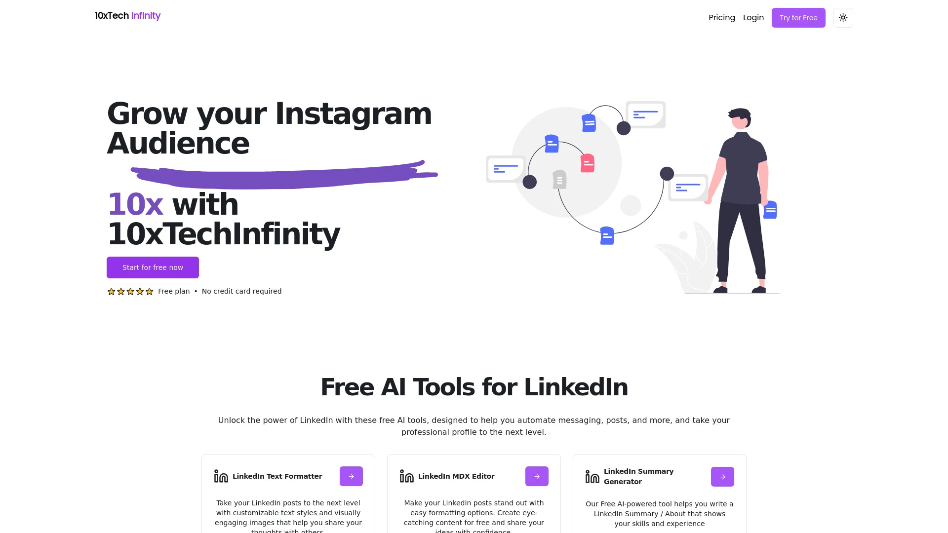 10x Tech Infinity - AI Tool Ocean