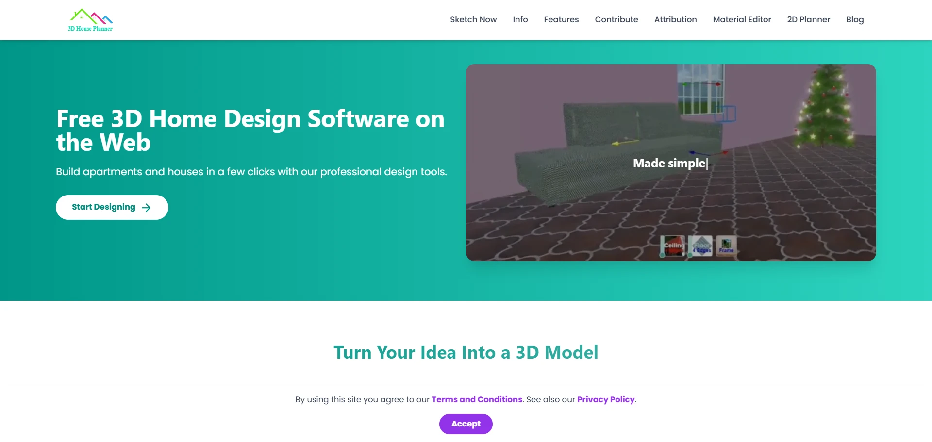 3D House Planner - AI Tool Ocean