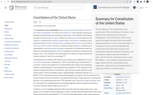 AbridgIt - Chrome Extension - AI Tool Ocean