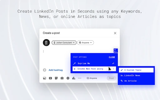 AE-02 Audience Engager - Chrome Extension - AI Tool Ocean