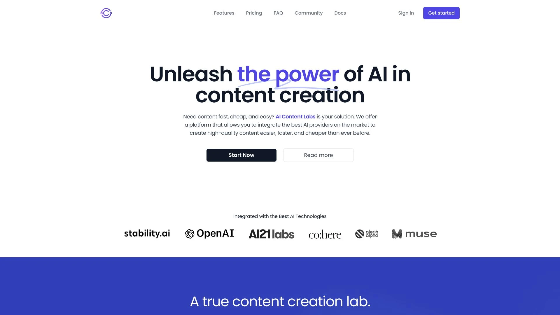 AI Content Labs - AI Tool Ocean