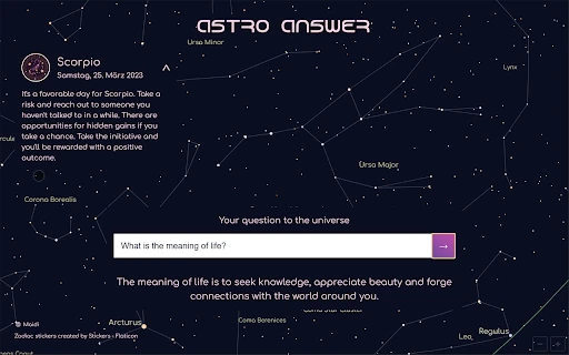 AI Horoscopes - Chrome Extension - AI Tool Ocean