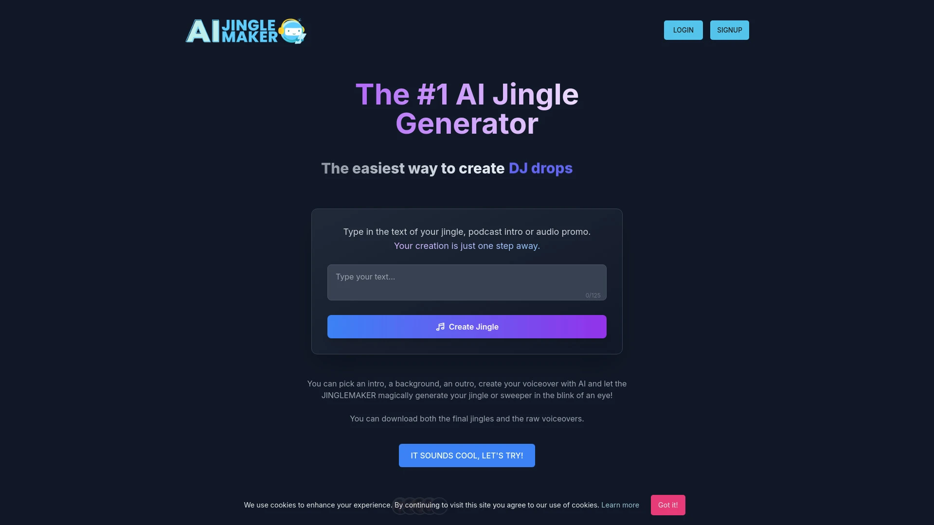 AI JINGLEMAKER - AI Tool Ocean