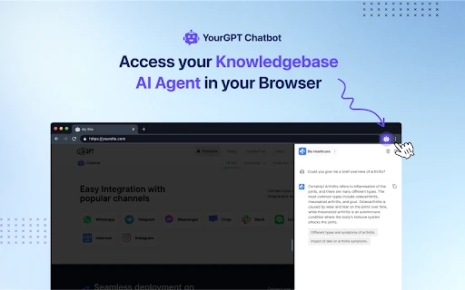AI Knowledgebase Agent - Chrome Extension - AI Tool Ocean