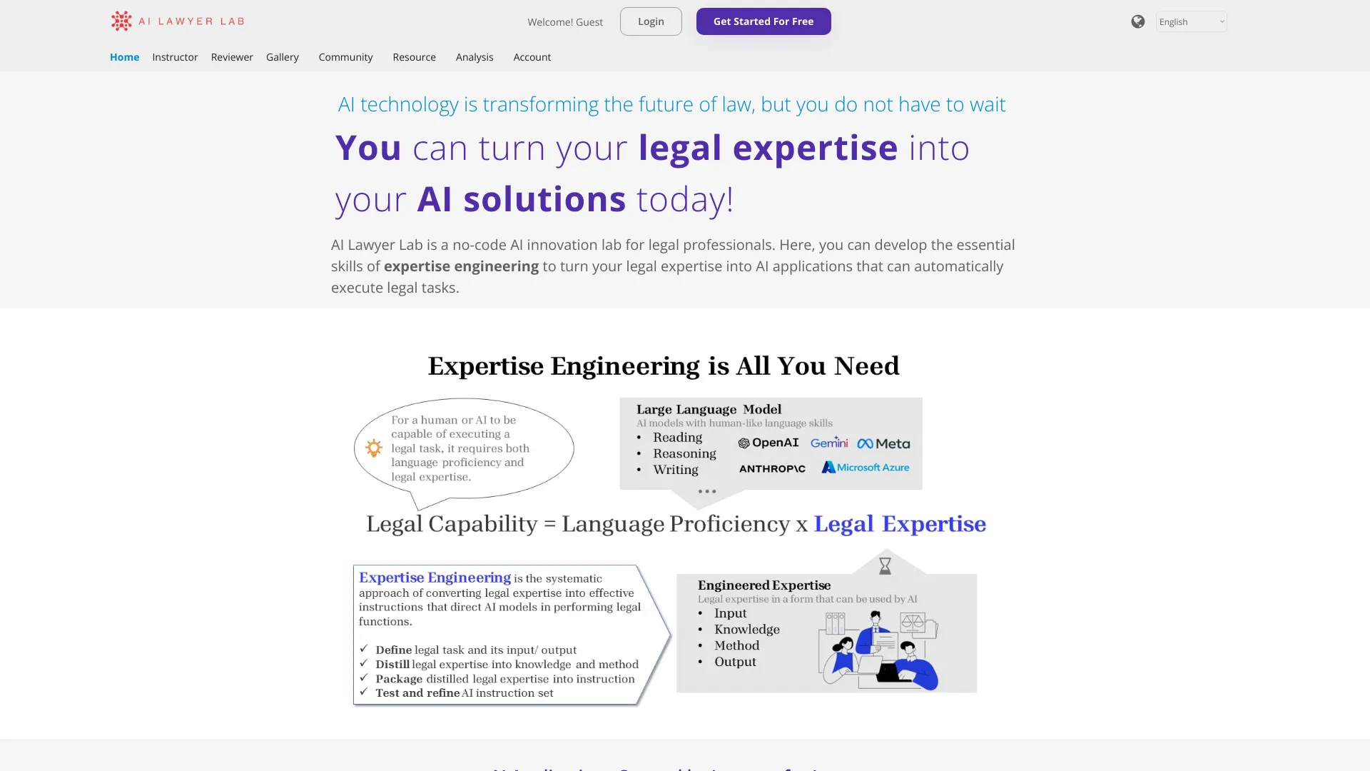 AI Lawyer Lab - AI Tool Ocean