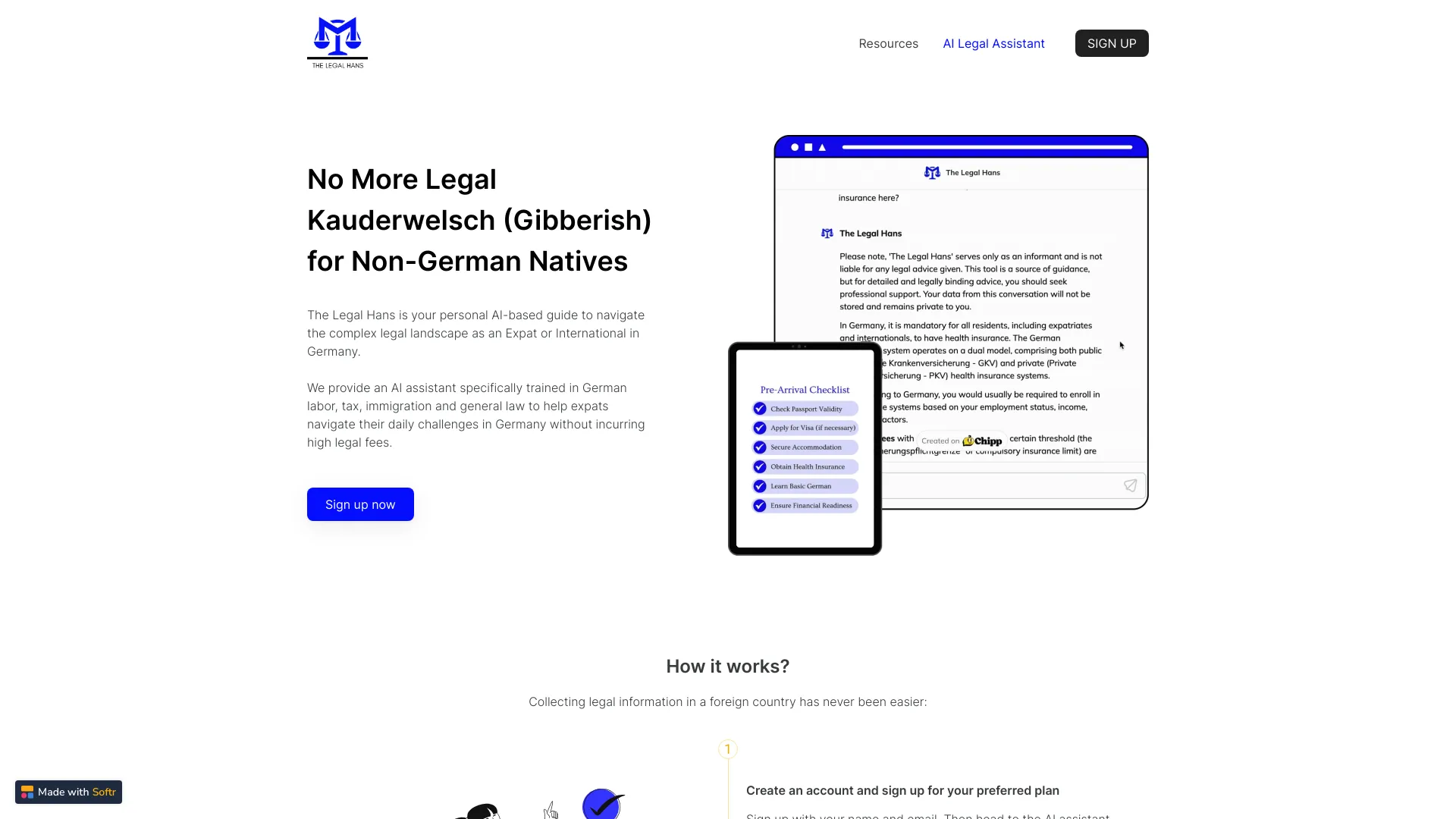 AI Legal Assistant for Expats in Germany - AI Tool Ocean