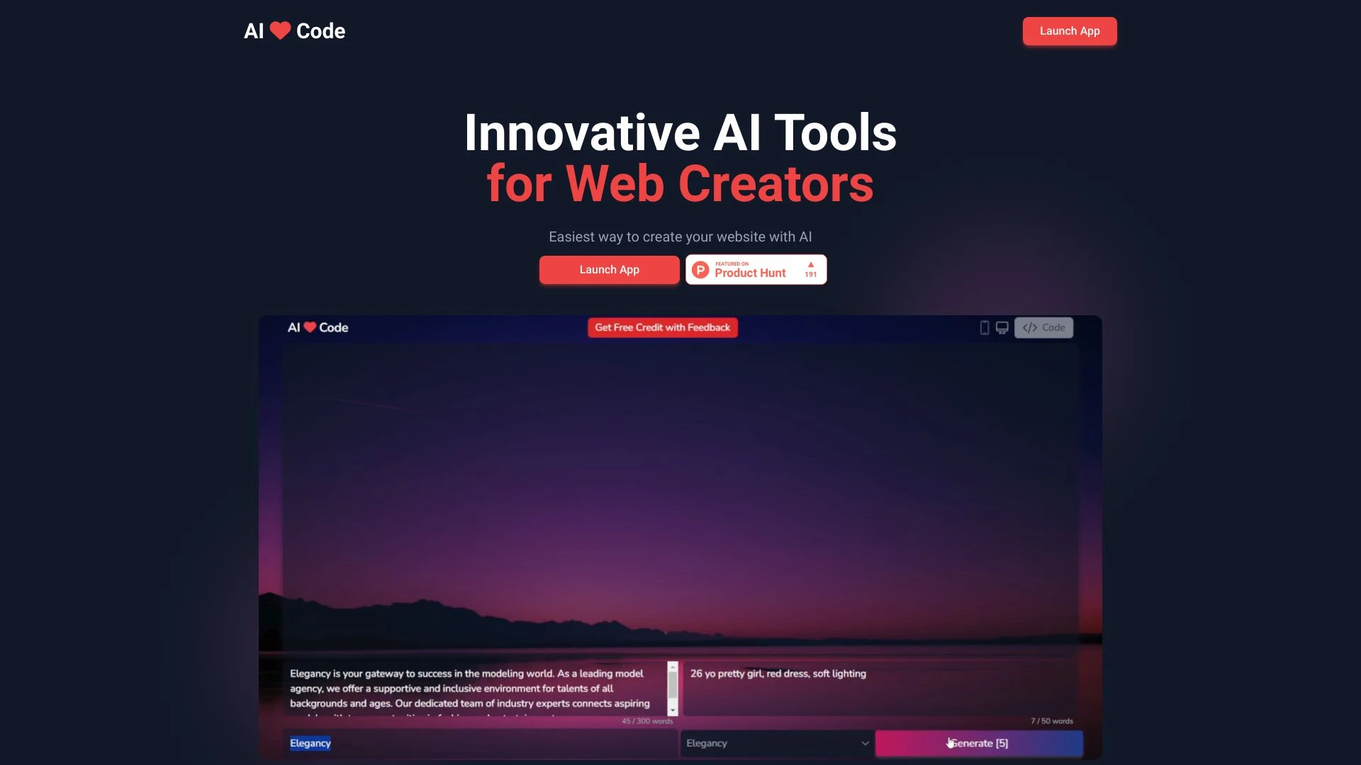 AI Love Code - AI Tool Ocean