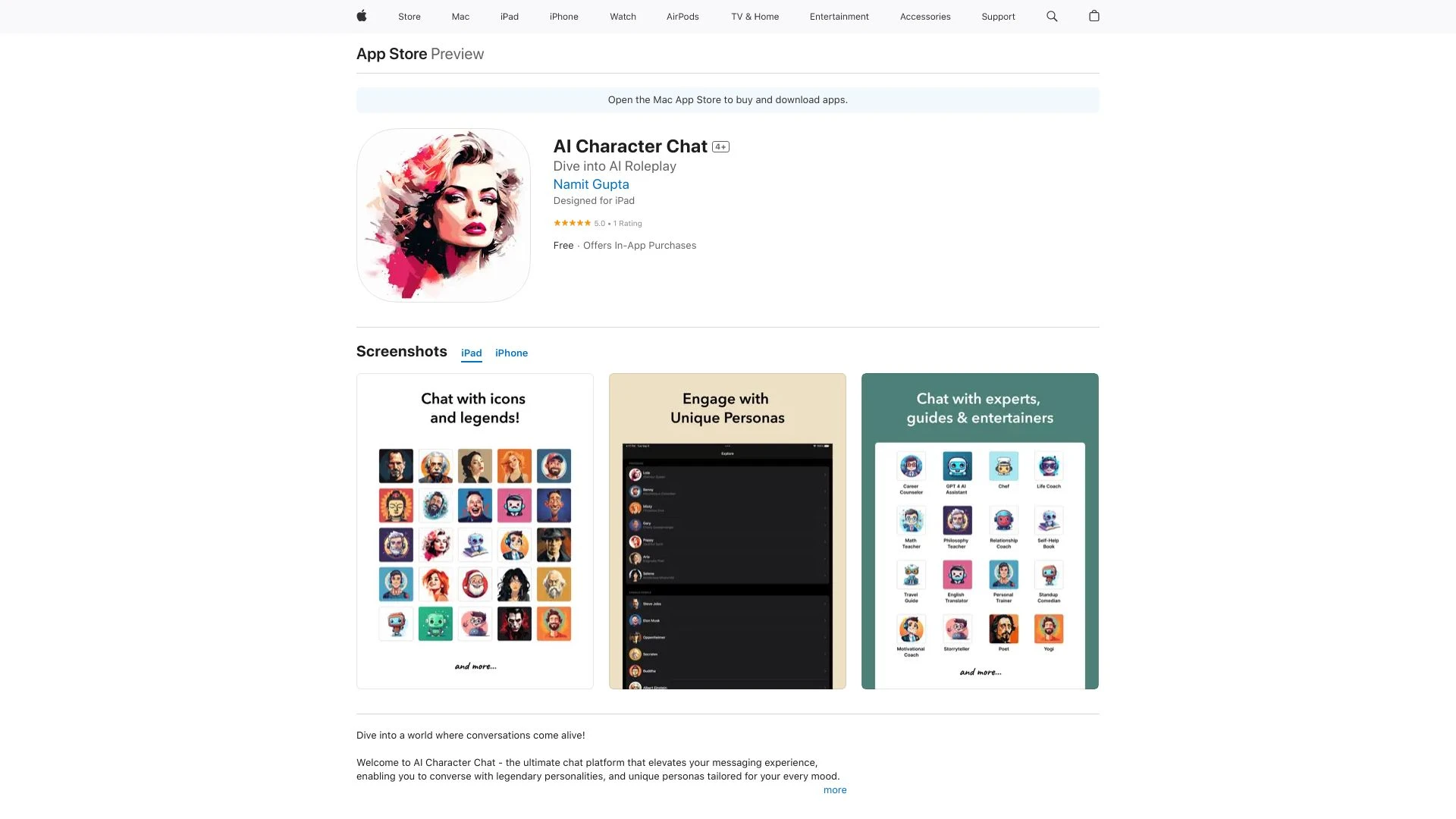 AI Personas & Characters - AI Tool Ocean