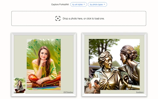 AI Photo Art - Chrome Extension - AI Tool Ocean