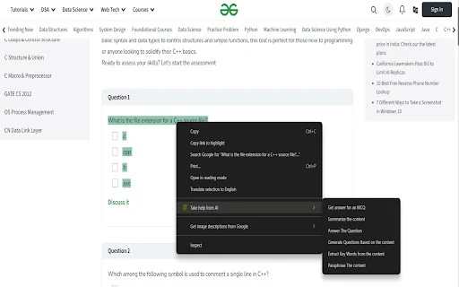 AI-Powered Browser Extension - Chrome Extension - AI Tool Ocean