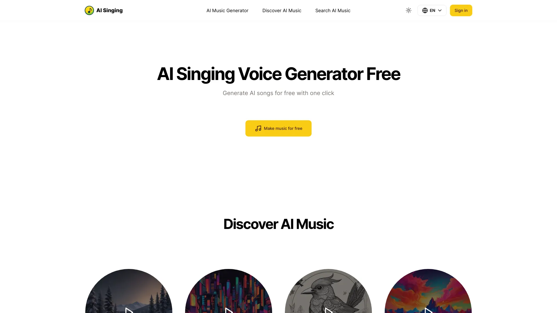AI Singing - AI Tool Ocean