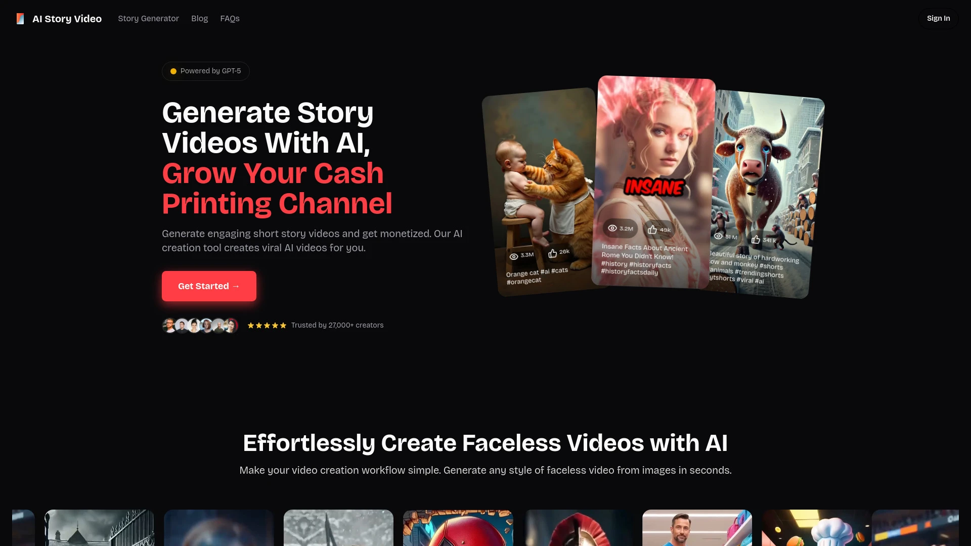 AI Story Video Generator - AI Tool Ocean