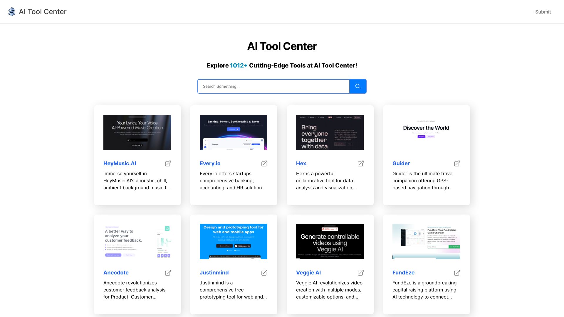 AI Tool Center - AI Tool Ocean