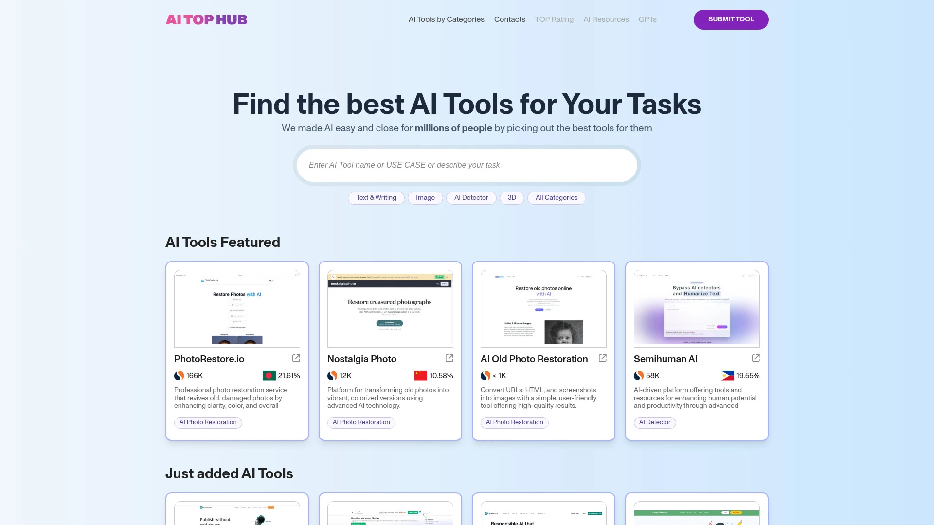 AI TOP HUB - AI Tool Ocean