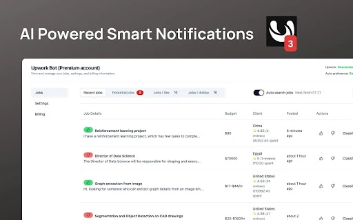AI Upwork Bot - Chrome Extension - AI Tool Ocean
