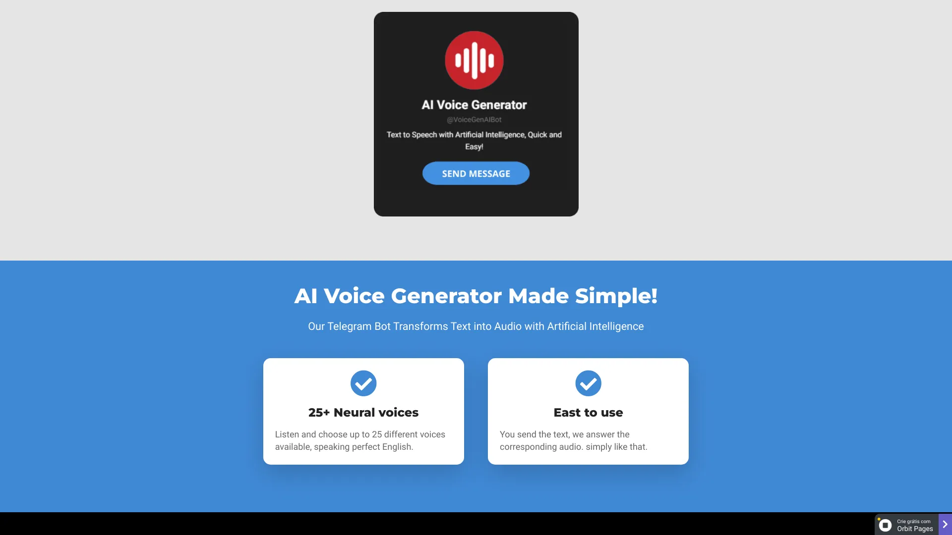 AI Voice Generator - AI Tool Ocean