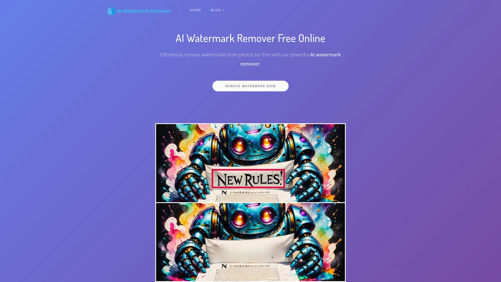 Ai Watermark Remover - AI Tool Ocean