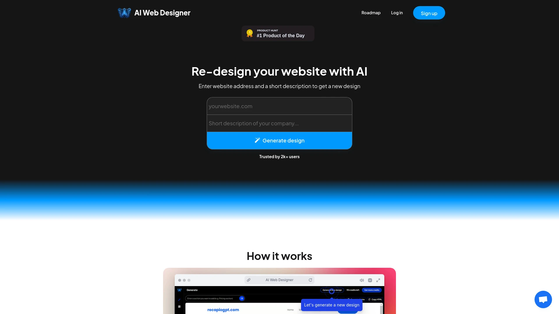 AI Web Designer - AI Tool Ocean
