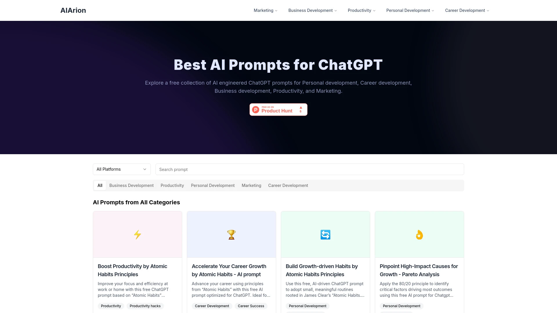 AIArion - AI Tool Ocean