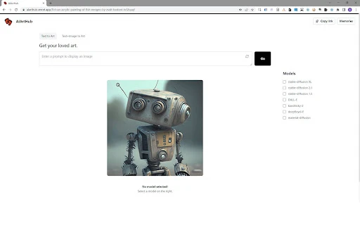 AIArtHub - Chrome Extension - AI Tool Ocean