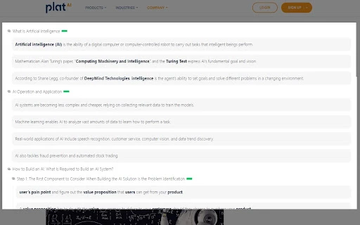 AiAsk Summary - Chrome Extension - AI Tool Ocean