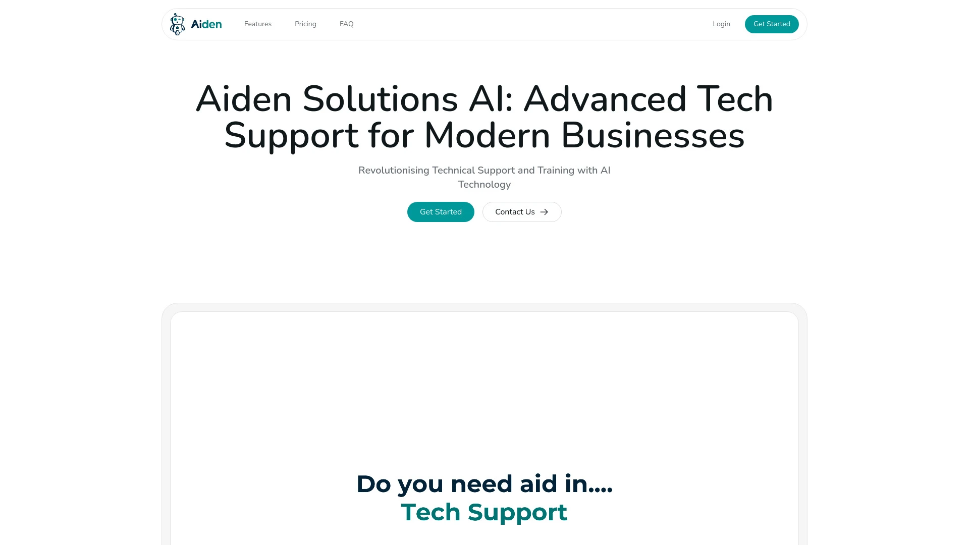 Aiden AI - AI Tool Ocean