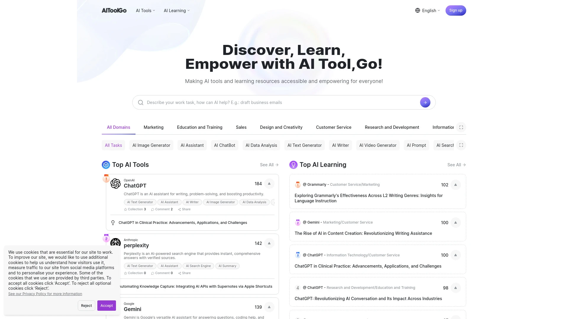 AiToolGo - AI Tool Ocean
