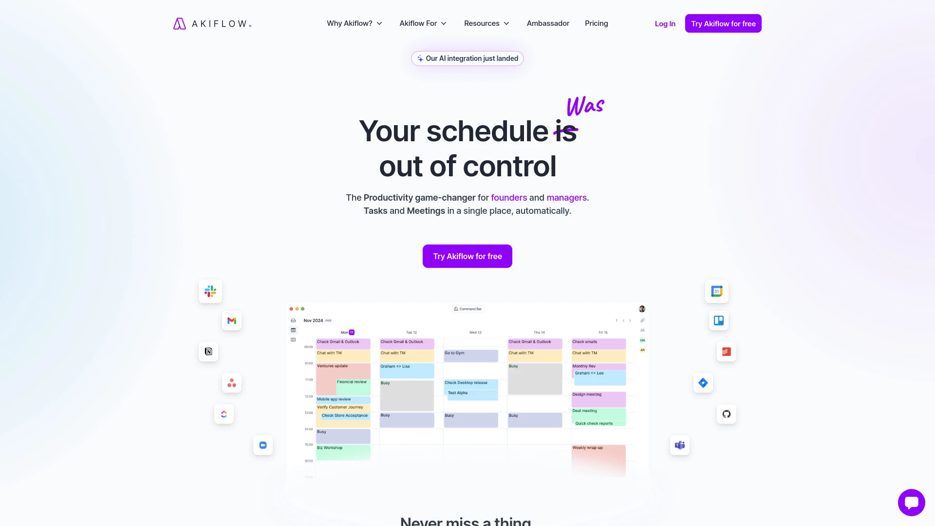 Akiflow - AI Tool Ocean