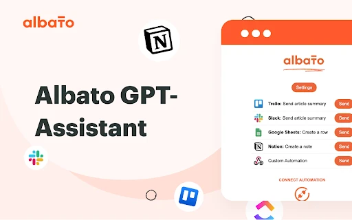 Albato GPT-Assistant for Google Chrome - Chrome Extension - AI Tool Ocean