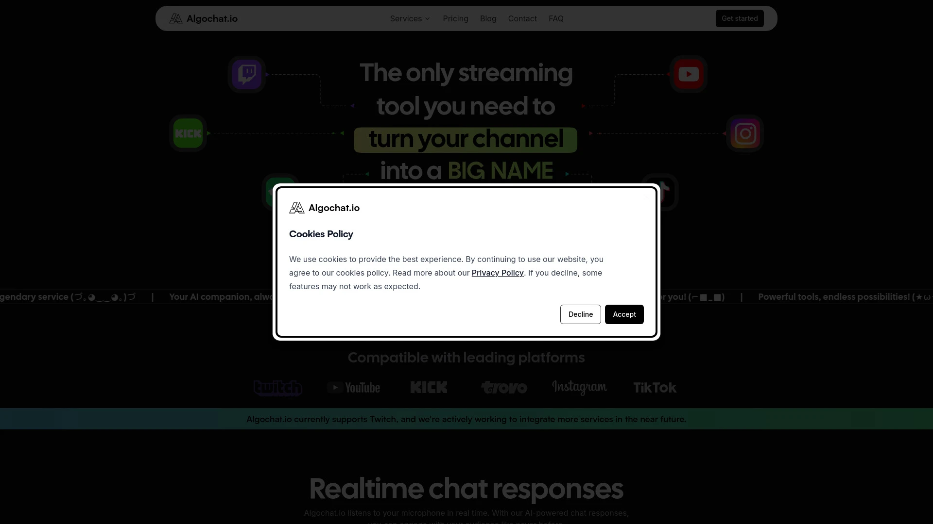 Algochat.io - AI Tool Ocean