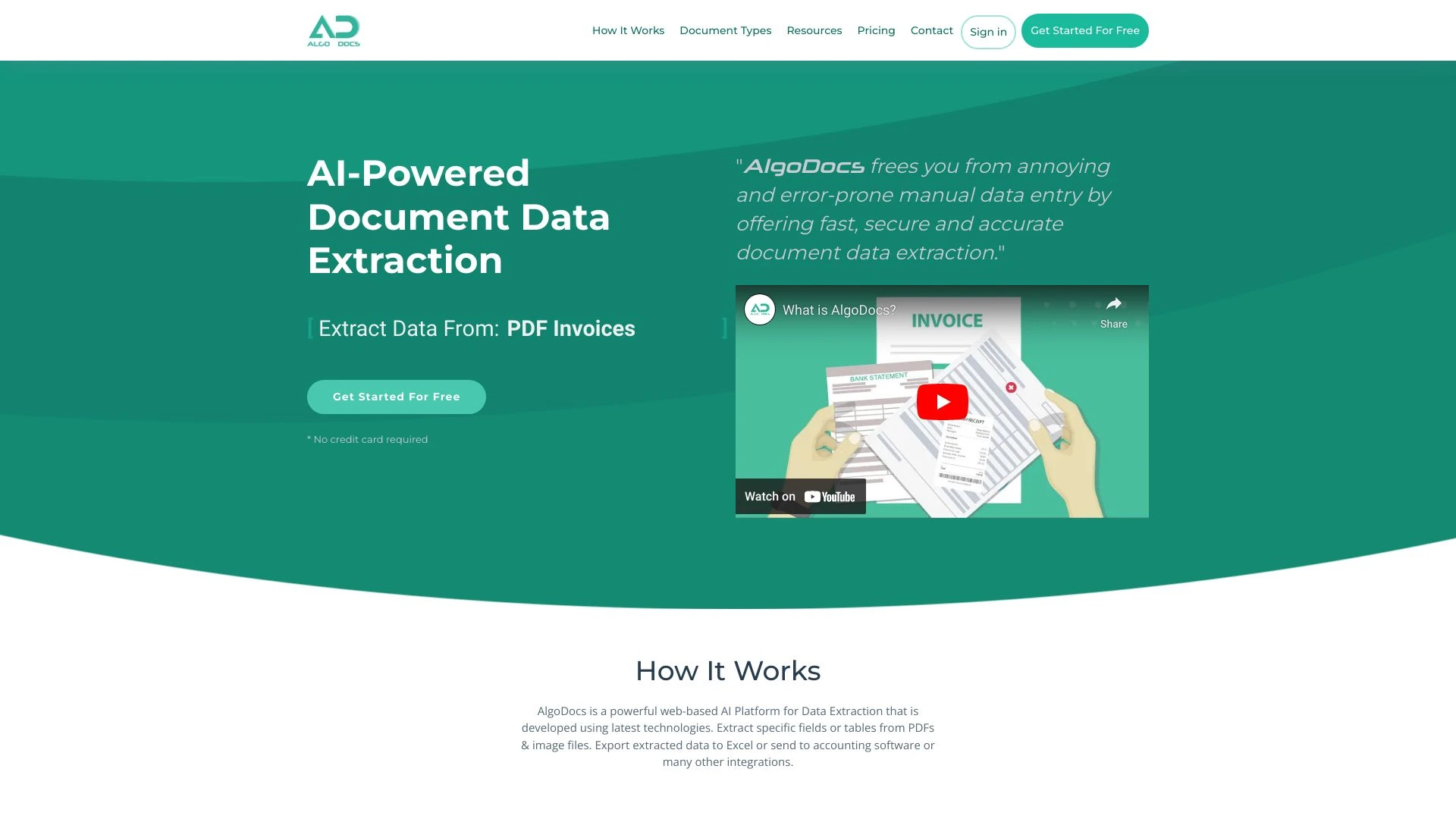 AlgoDocs - AI Tool Ocean