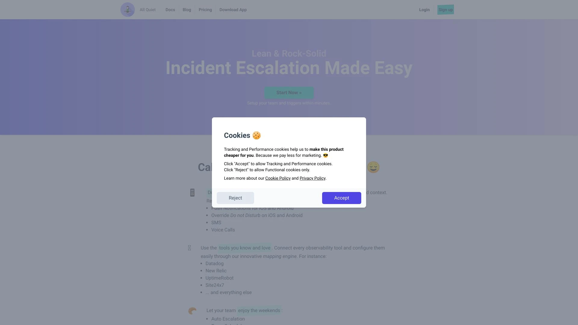 All Quiet - AI Tool Ocean