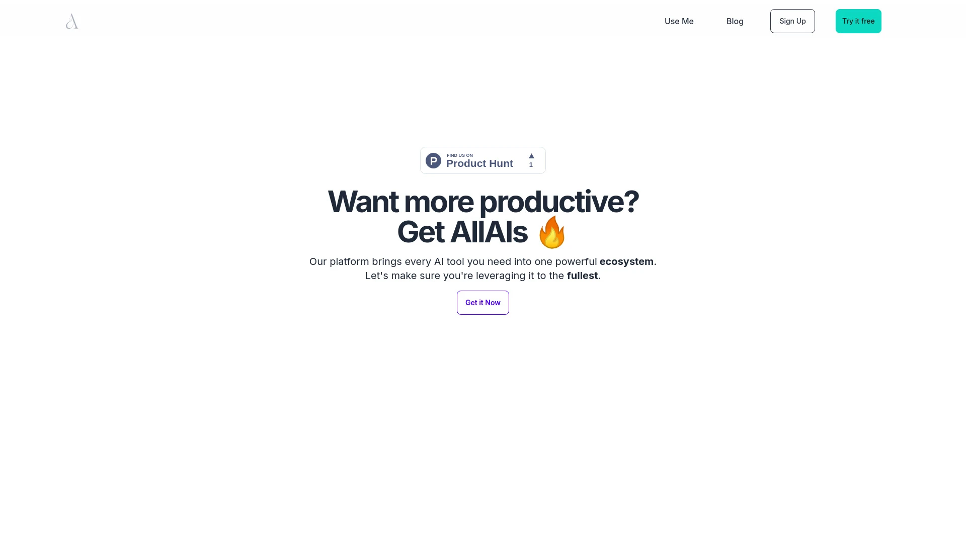 AllAIs - AI Tool Ocean