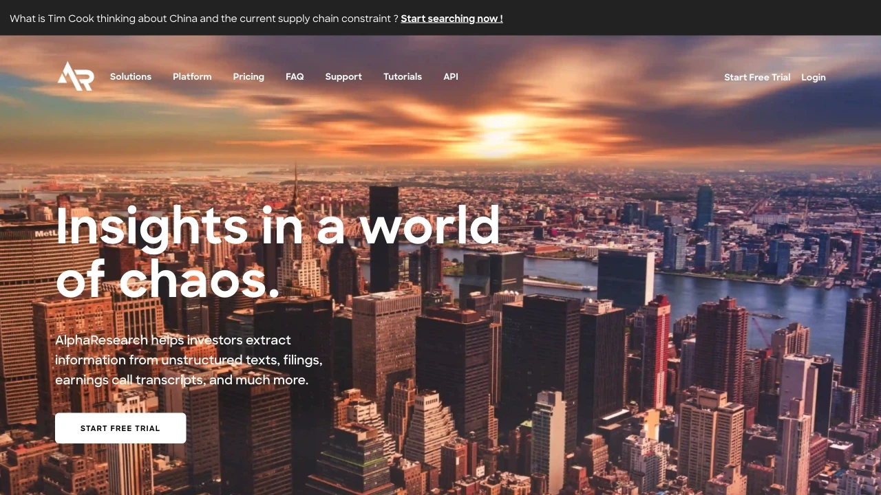 AlphaResearch - AI Tool Ocean