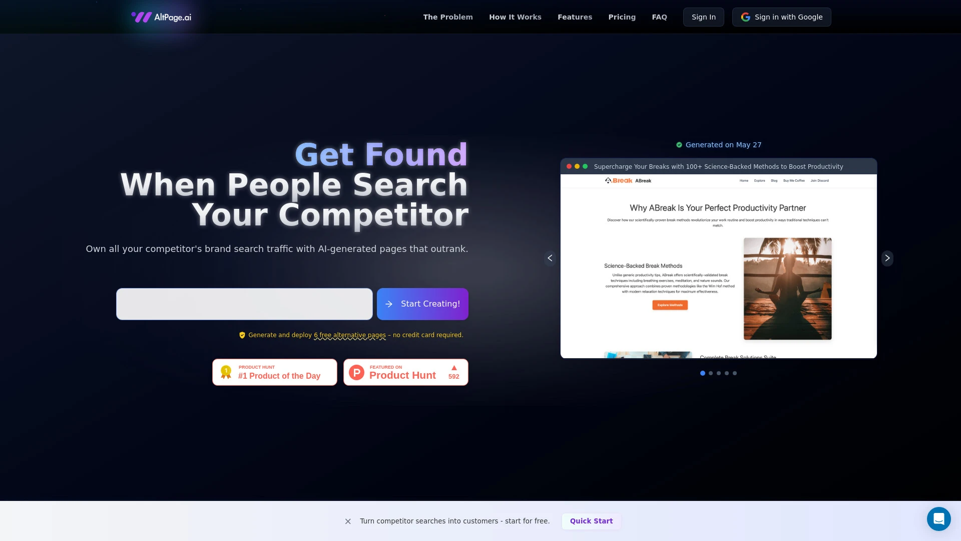 AltPage.ai - AI Tool Ocean