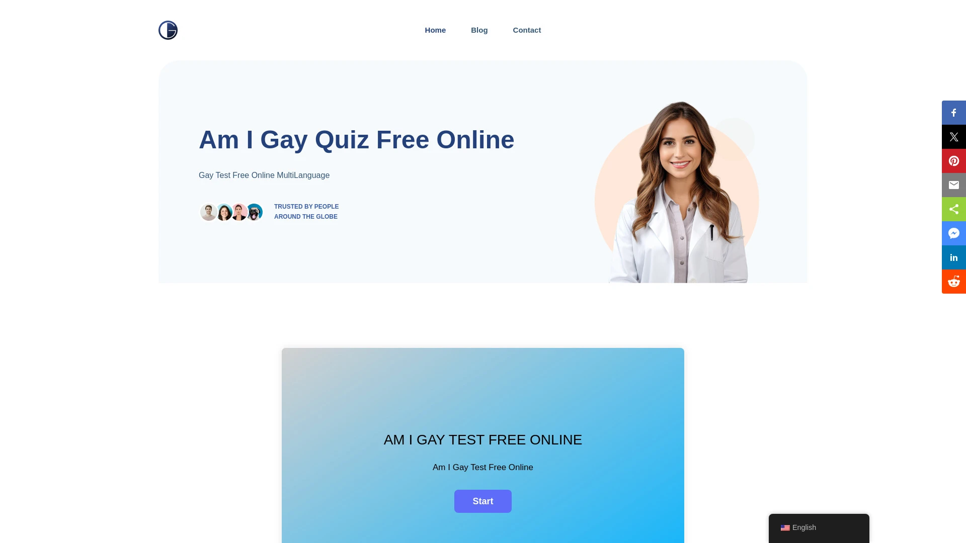 Am I Gay Quiz - AI Tool Ocean