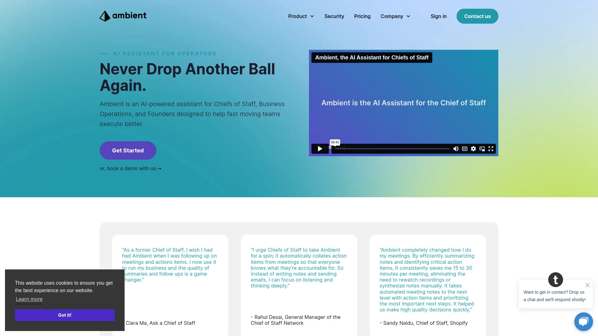 Ambient - AI Tool Ocean