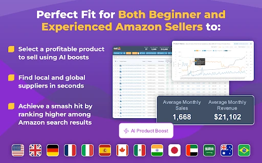 AMZScout PRO AI - Chrome Extension - AI Tool Ocean