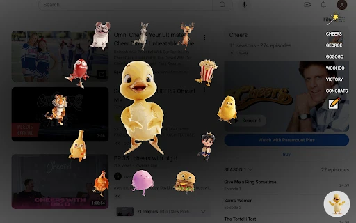 Animated Cheerleaders Extension - Chrome Extension - AI Tool Ocean