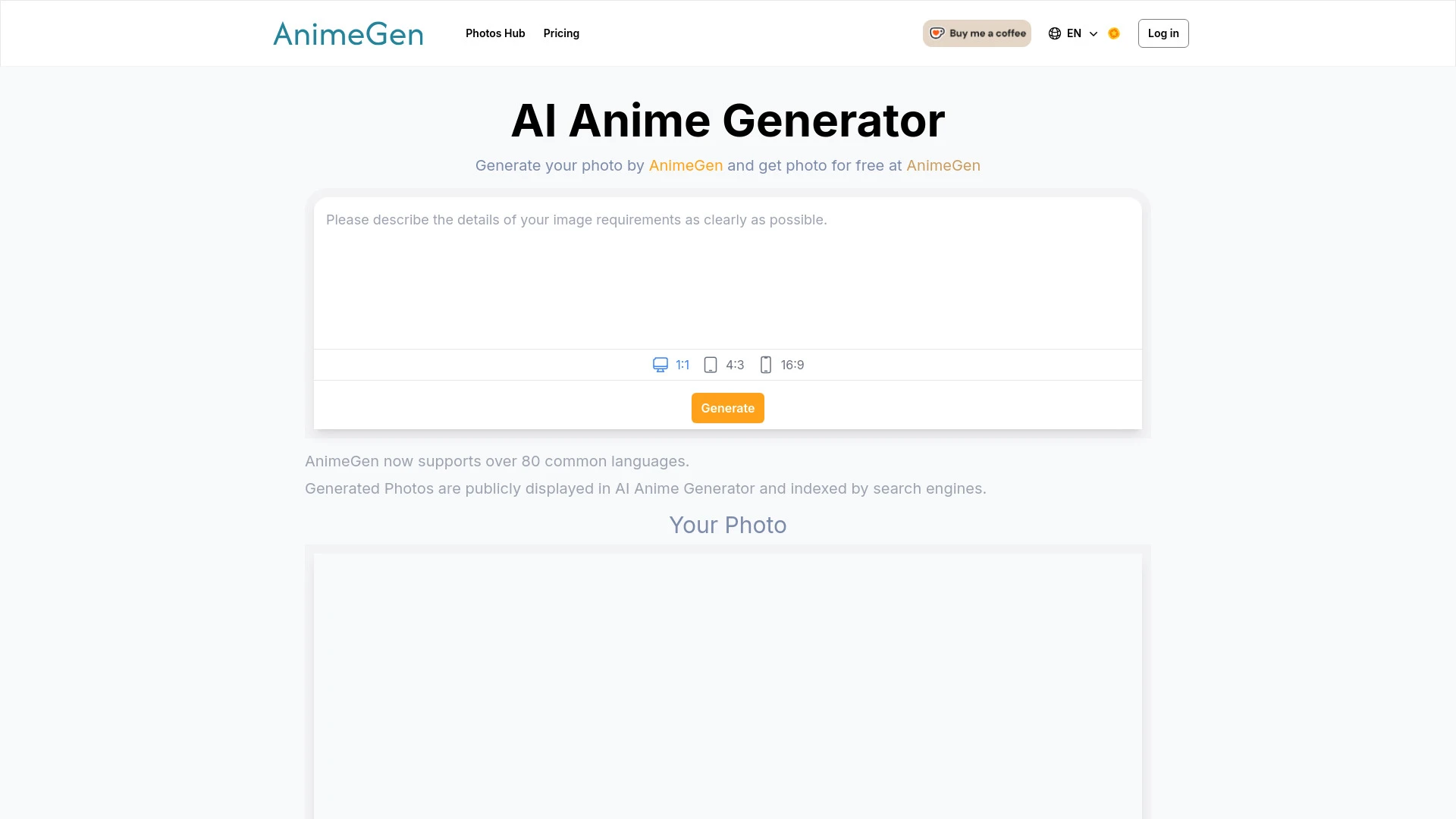 AnimeGen - AI Tool Ocean