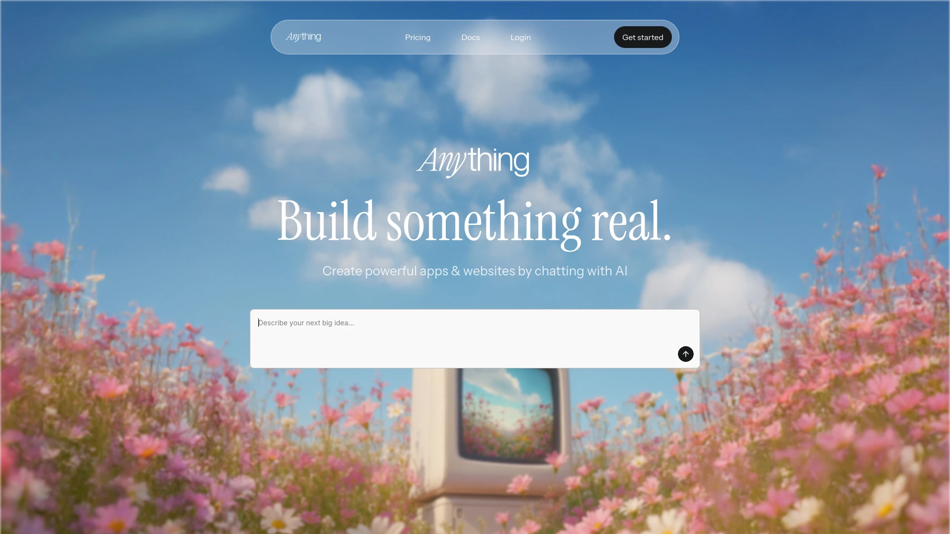 Anything - AI app builder - AI Tool Ocean