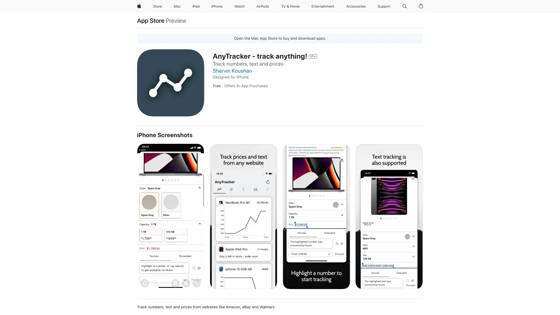AnyTracker - AI Tool Ocean