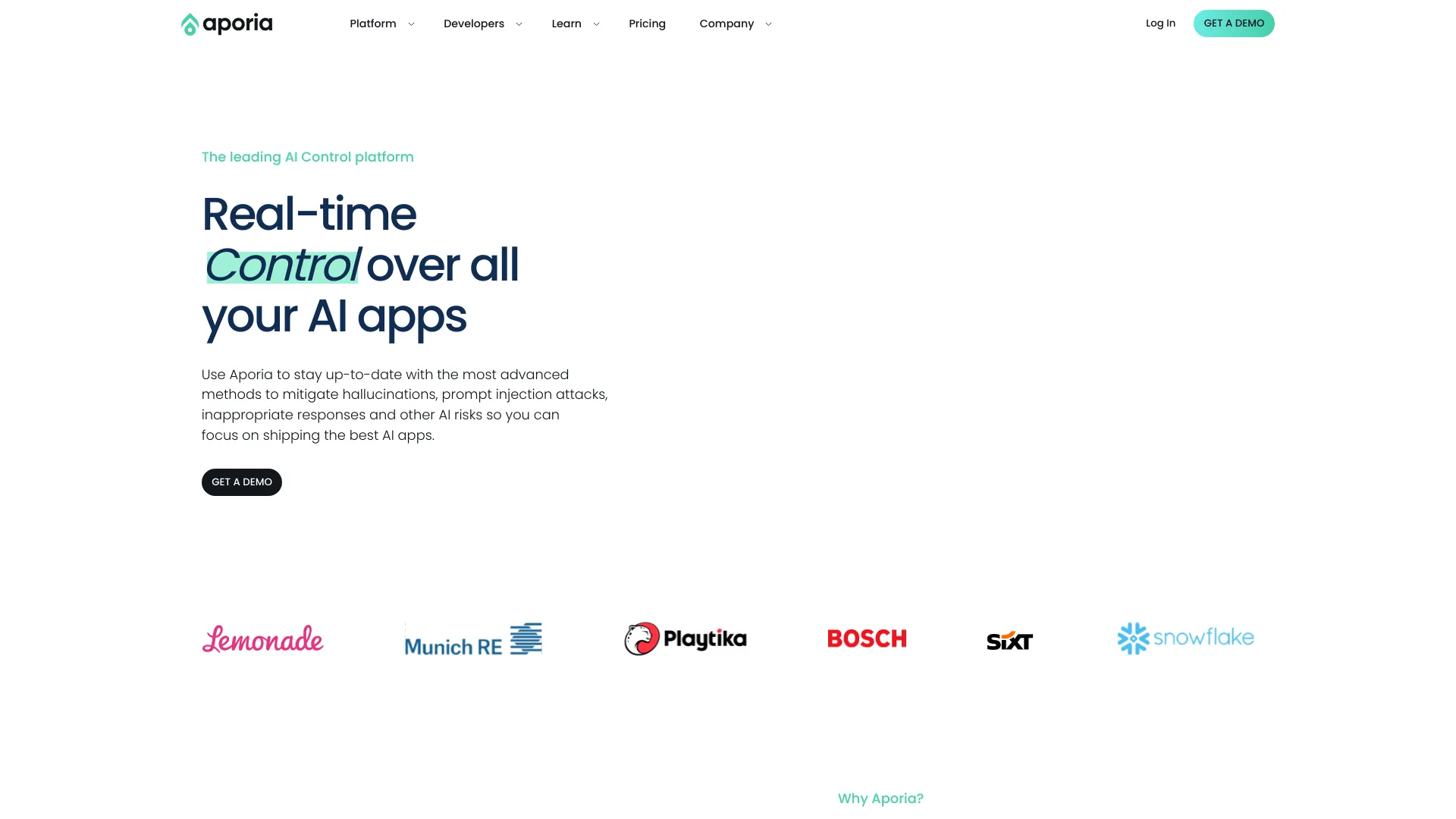 Aporia - AI Tool Ocean