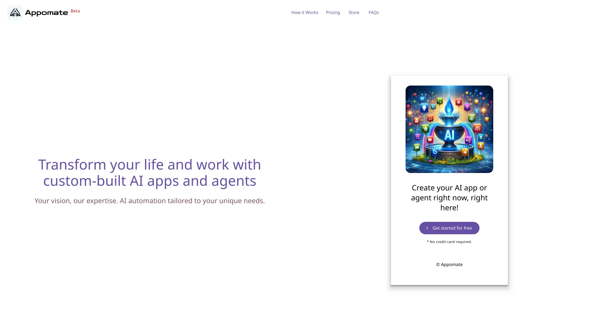 Appomate - AI Tool Ocean