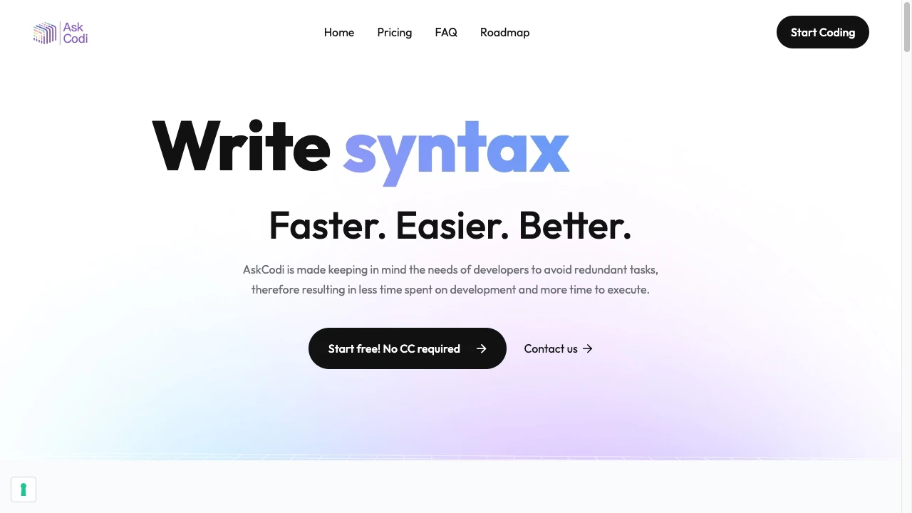 AskCodi - AI Tool Ocean