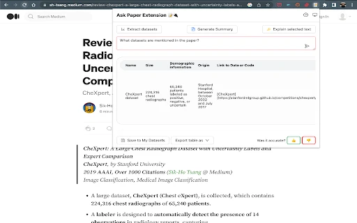 AskPaper - Chrome Extension - AI Tool Ocean