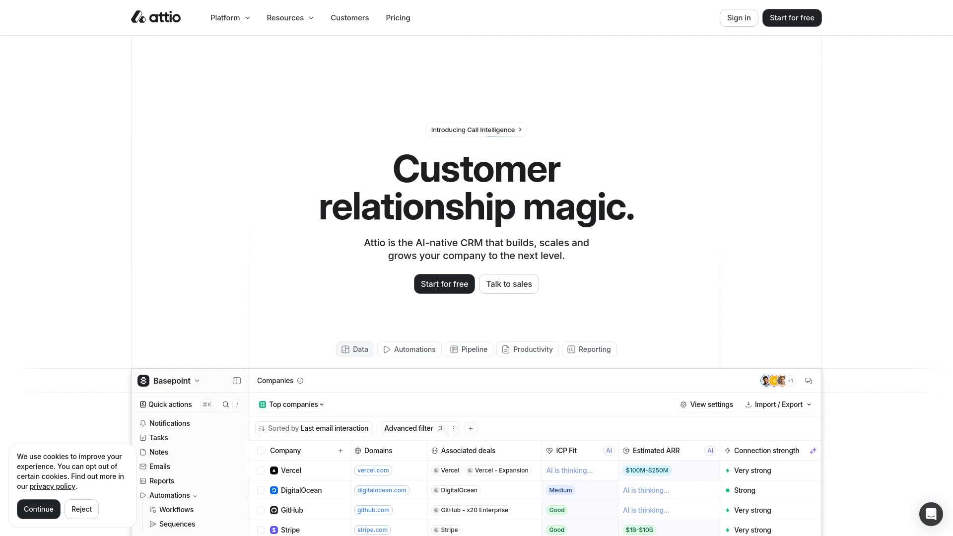 Attio - AI Tool Ocean