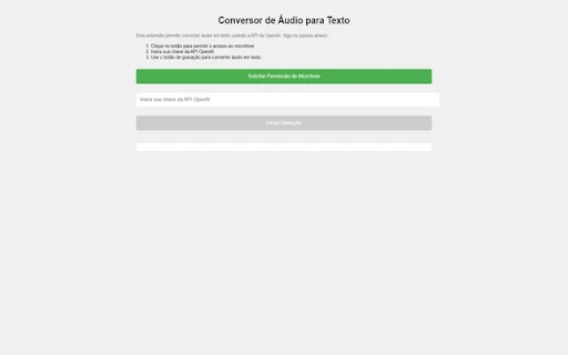 Audio to Text Converter - Chrome Extension - AI Tool Ocean